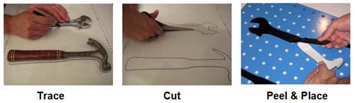 Shadow Tape Instructions